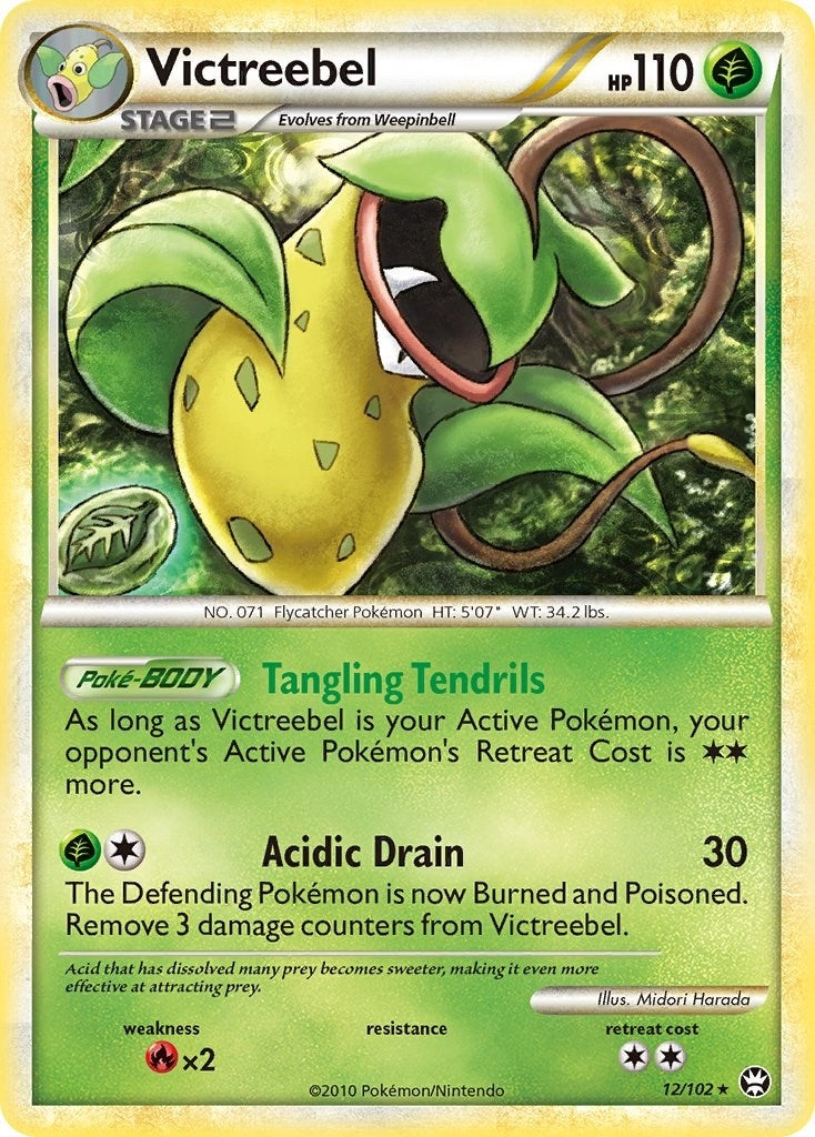 Image for Victreebel (12/102) (Triumphant) (TM) - Pokemon