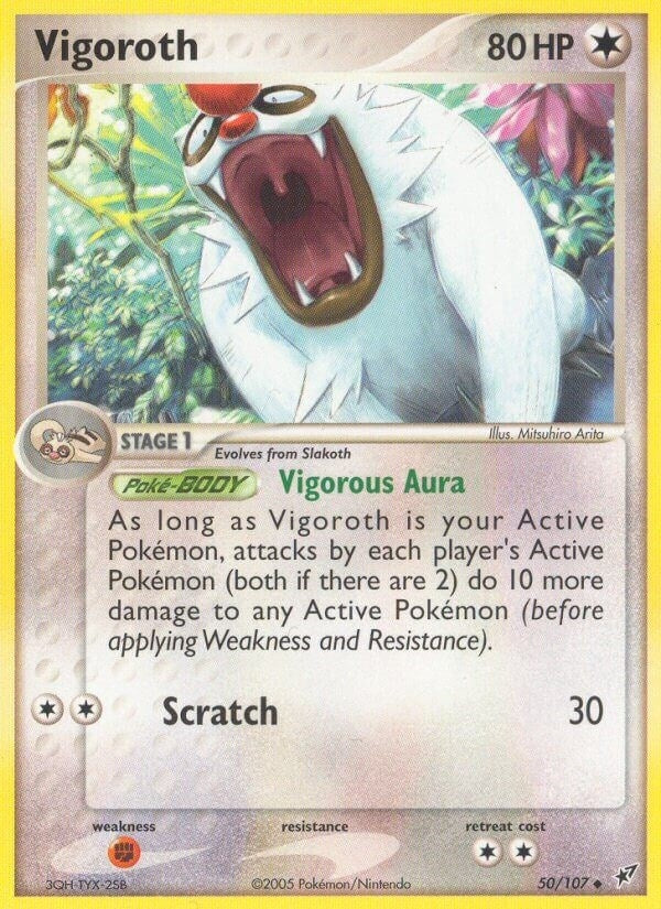 Image for Vigoroth (50/107) (EX Deoxys) (DX) - Pokemon