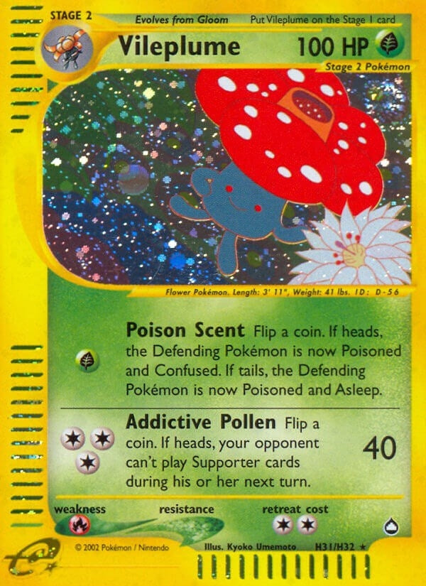 Image for Vileplume (H31) (H31/H32) (Aquapolis) (AQ) - Pokemon