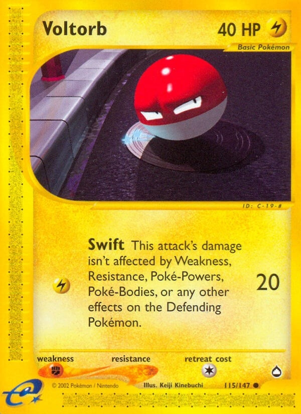 Image for Voltorb (115) (115/147) (Aquapolis) (AQ) - Pokemon