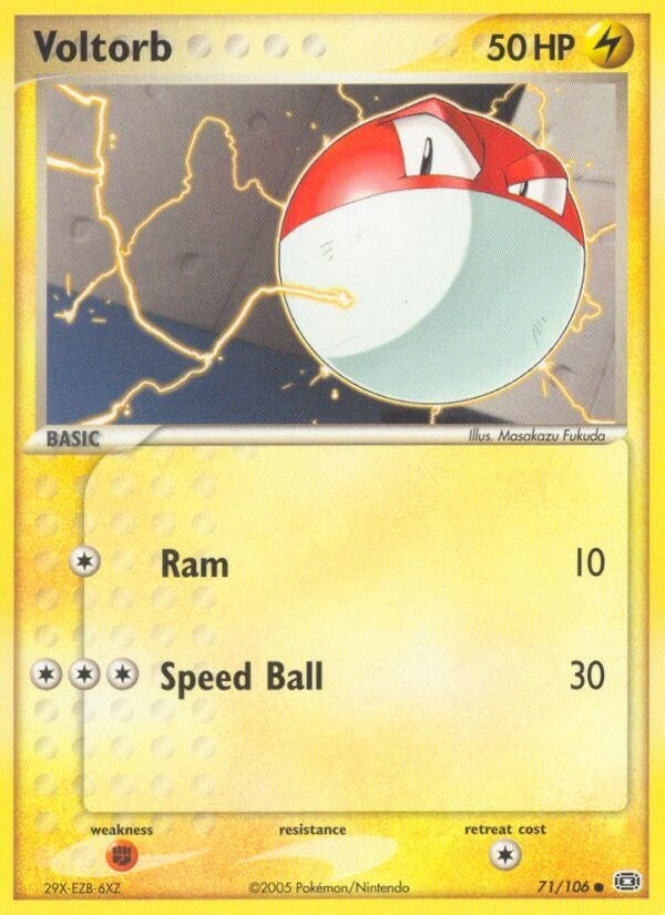 Image for Voltorb (71/106) (EX Emerald) (EM) - Pokemon