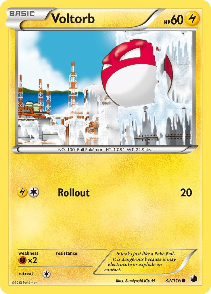 Image for Voltorb (32/116) (Plasma Freeze) (PLF) - Pokemon