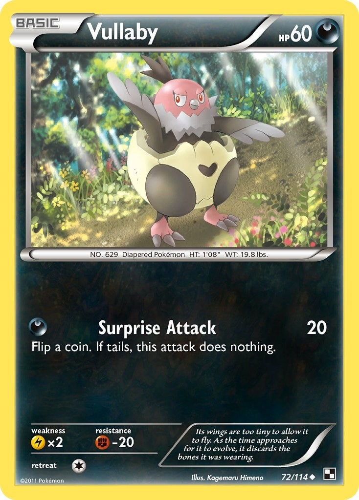 Image for Vullaby (72/114) (Black and White) (BLW) - Pokemon