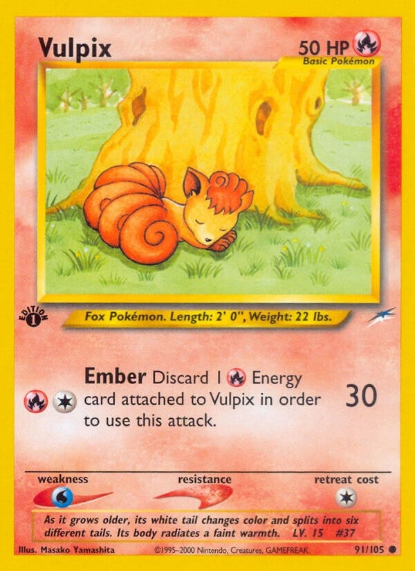 Image for Vulpix (091/105) (Neo Destiny) (N4) - Pokemon