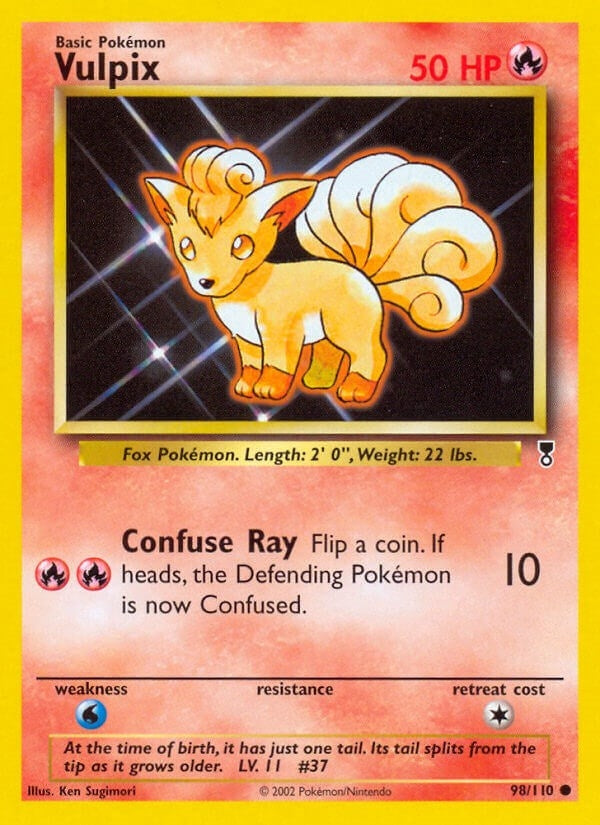 Image for Vulpix (098/110) (Legendary Collection) (LC) - Pokemon