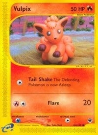 Image for Vulpix (136/165) (Expedition) (EX) - Pokemon