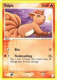 Image for Vulpix (7/12) (EX Trainer Kit 2: Plusle & Minun) (PR) - Pokemon