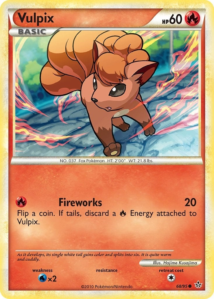Image for Vulpix (68/95) (Unleashed) (UL) - Pokemon