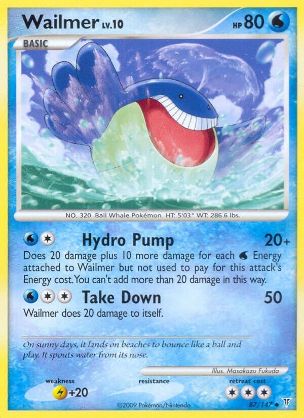 Image for Wailmer (87) (Supreme Victors) (SV) - Pokemon