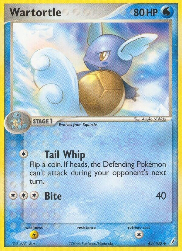 Image for Wartortle (43/100) (EX Crystal Guardians) (CG) - Pokemon