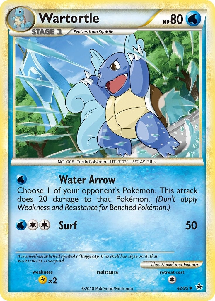 Image for Wartortle (42/95) (Unleashed) (UL) - Pokemon
