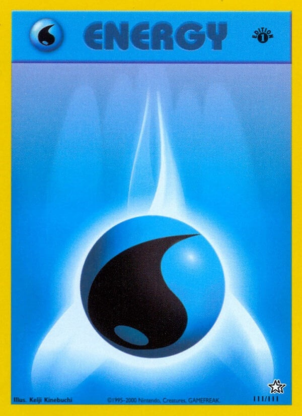 Image for Water Energy (111/111) (Neo Genesis) (N1) - Pokemon