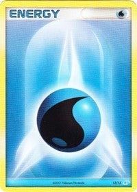 Image for Water Energy (12/12) (DP Trainer Kit: Manaphy & Lucario) (PR) - Pokemon