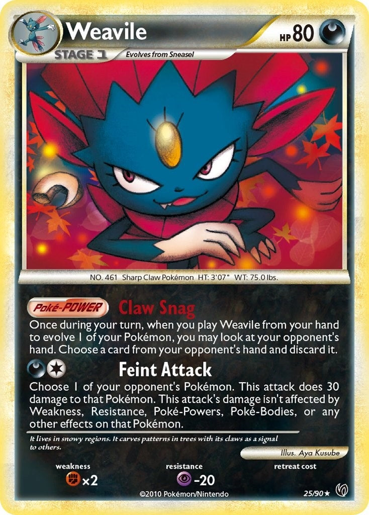 Image for Weavile (25/90) (Undaunted) (UD) - Pokemon