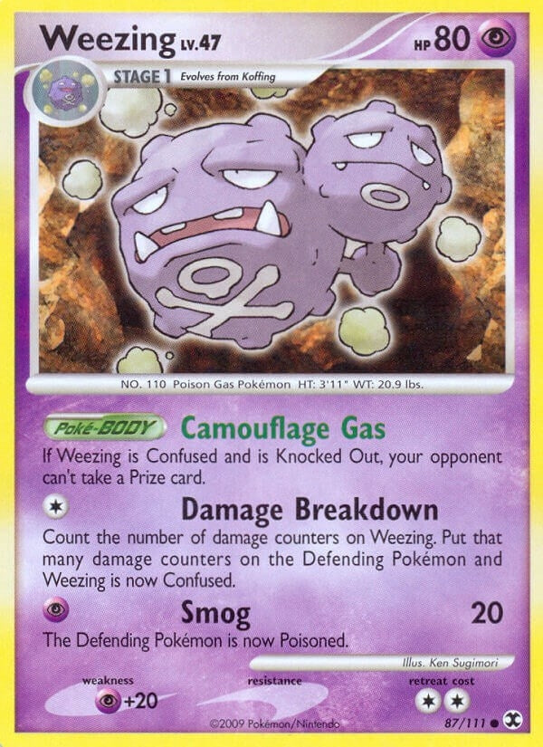 Image for Weezing (87/111) (Rising Rivals) (RR) - Pokemon