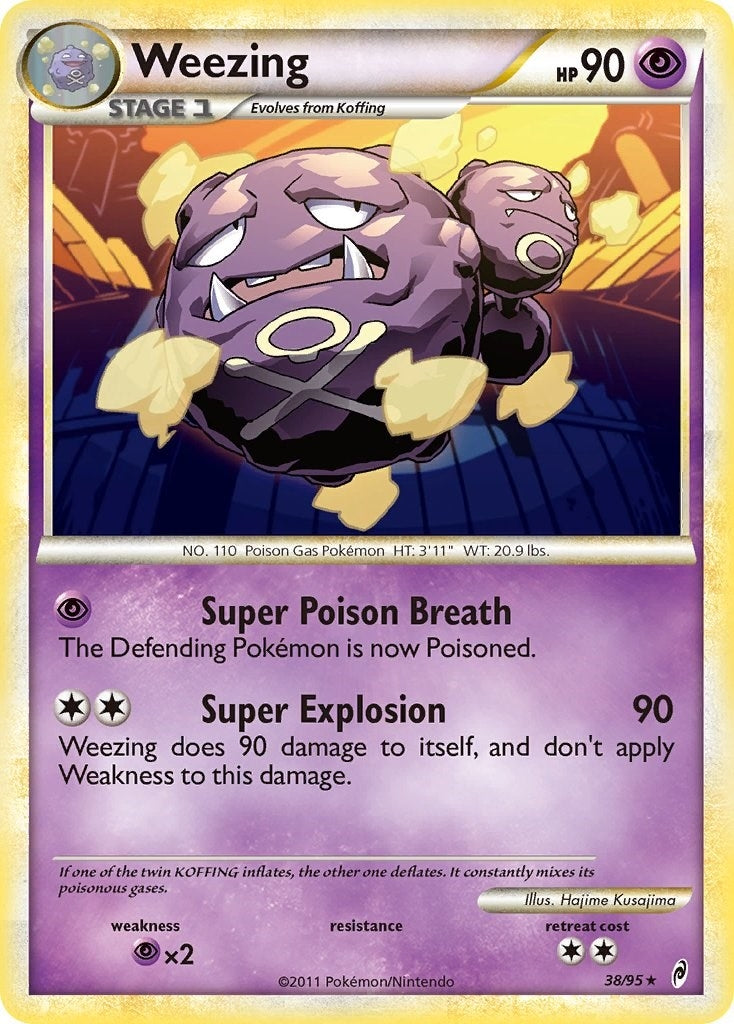 Image for Weezing (38/95) (Call of Legends) (CL) - Pokemon