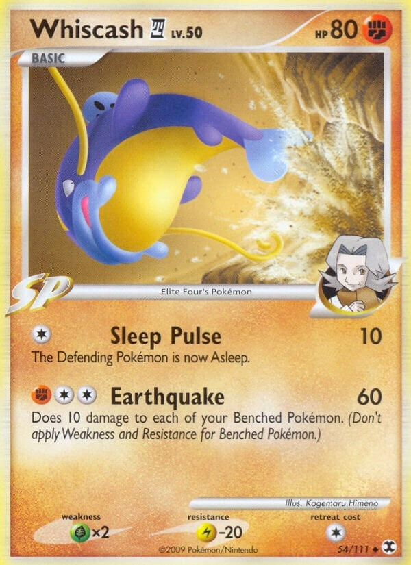 Image for Whiscash E4 (54/111) (Rising Rivals) (RR) - Pokemon