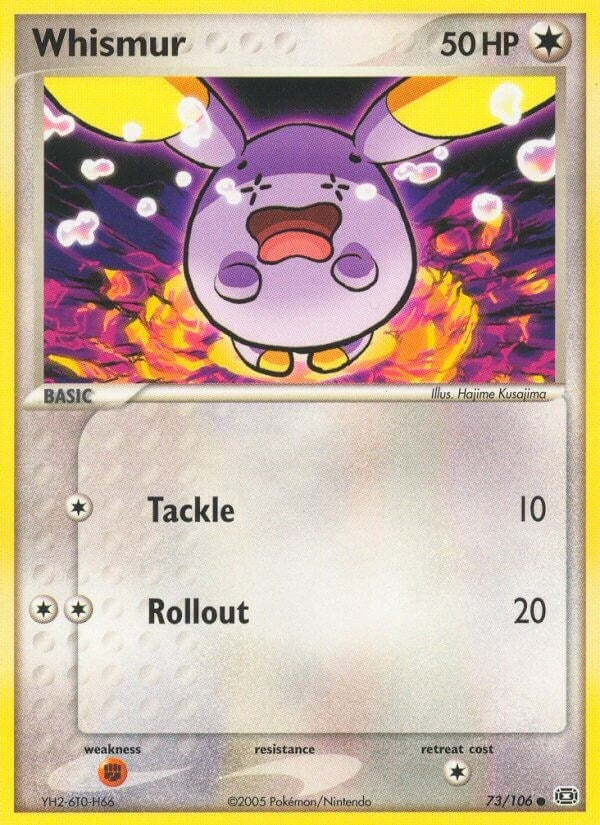 Image for Whismur (73/106) (EX Emerald) (EM) - Pokemon
