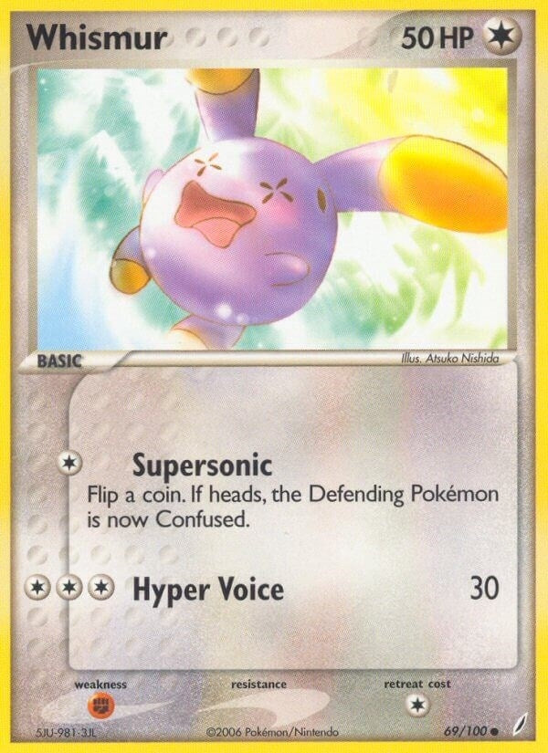 Image for Whismur (69/100) (EX Crystal Guardians) (CG) - Pokemon