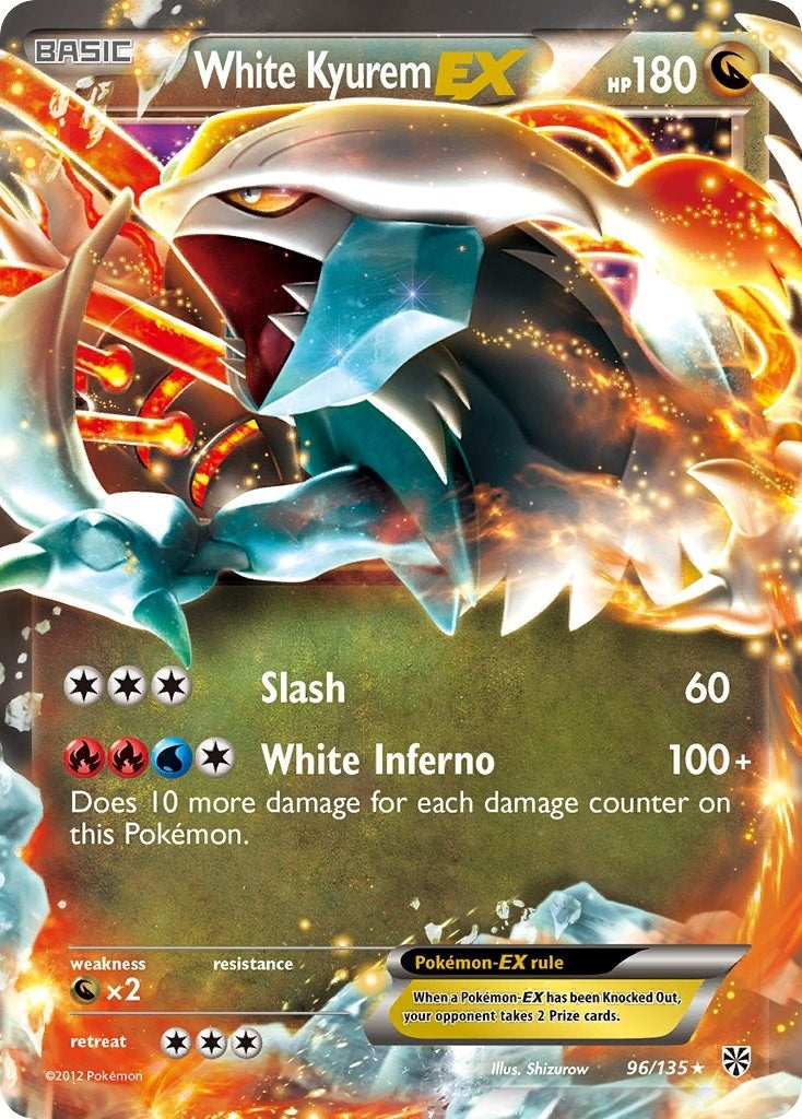 Image for White Kyurem EX (96/135) (Plasma Storm) (PLS) - Pokemon