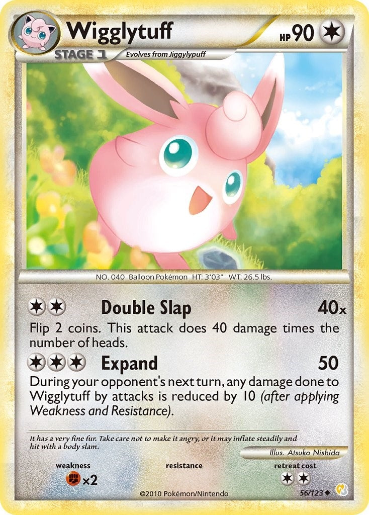 Image for Wigglytuff (56/123) (HeartGold SoulSilver) (HS) - Pokemon