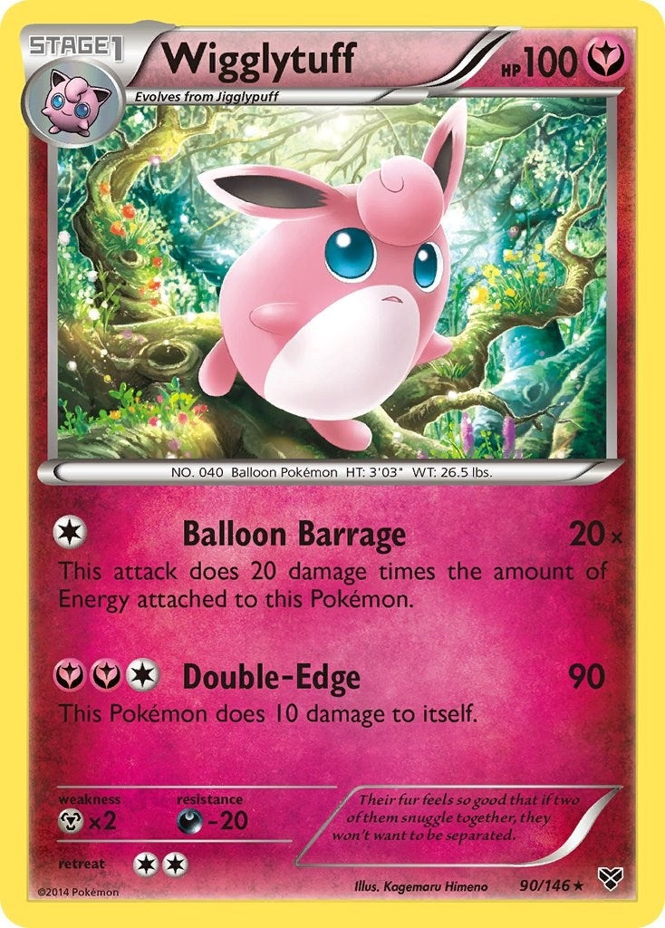 Image for Wigglytuff (90) (90/146) (XY Base Set) (XY) - Pokemon