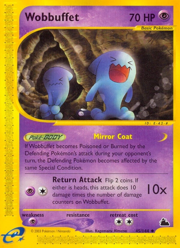 Image for Wobbuffet (045/144) (Skyridge) (SK) - Pokemon