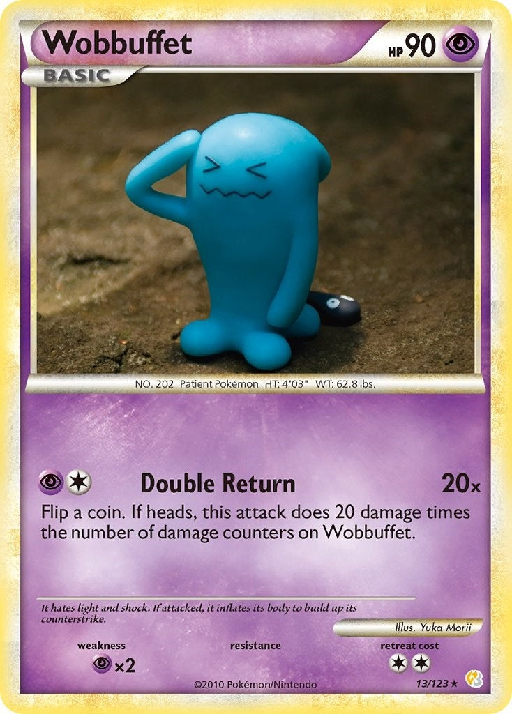 Image for Wobbuffet (13/123) (HeartGold SoulSilver) (HS) - Pokemon