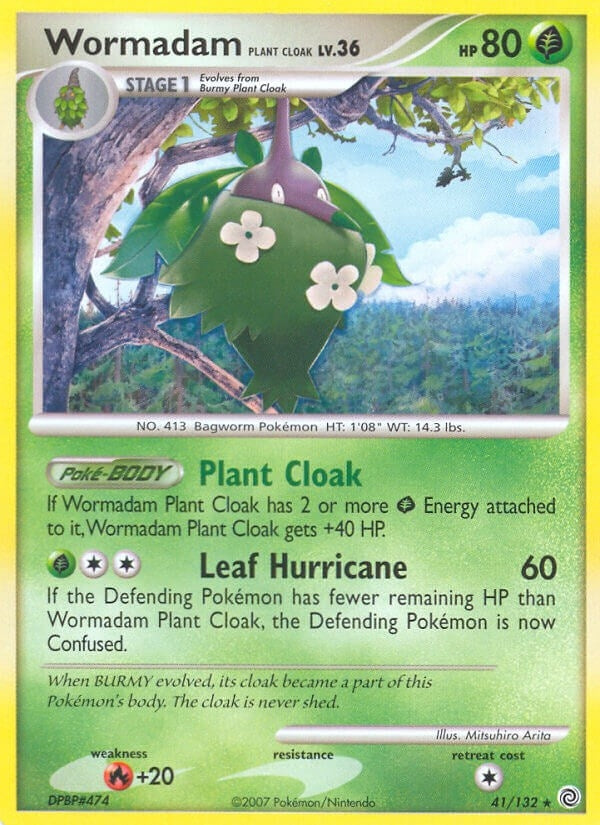 Image for Wormadam Plant Cloak (41/132) (Secret Wonders) (SW) - Pokemon
