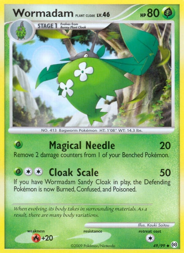Image for Wormadam Plant Cloak (49/99) (Arceus) (AR) - Pokemon