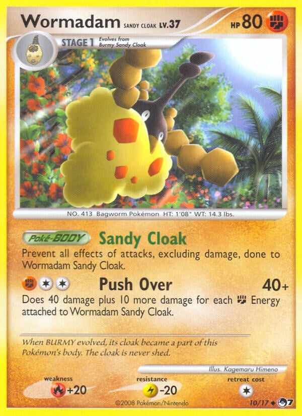 Image for Wormadam Sandy Cloak (010/017) (POP Series 7) (POP) - Pokemon