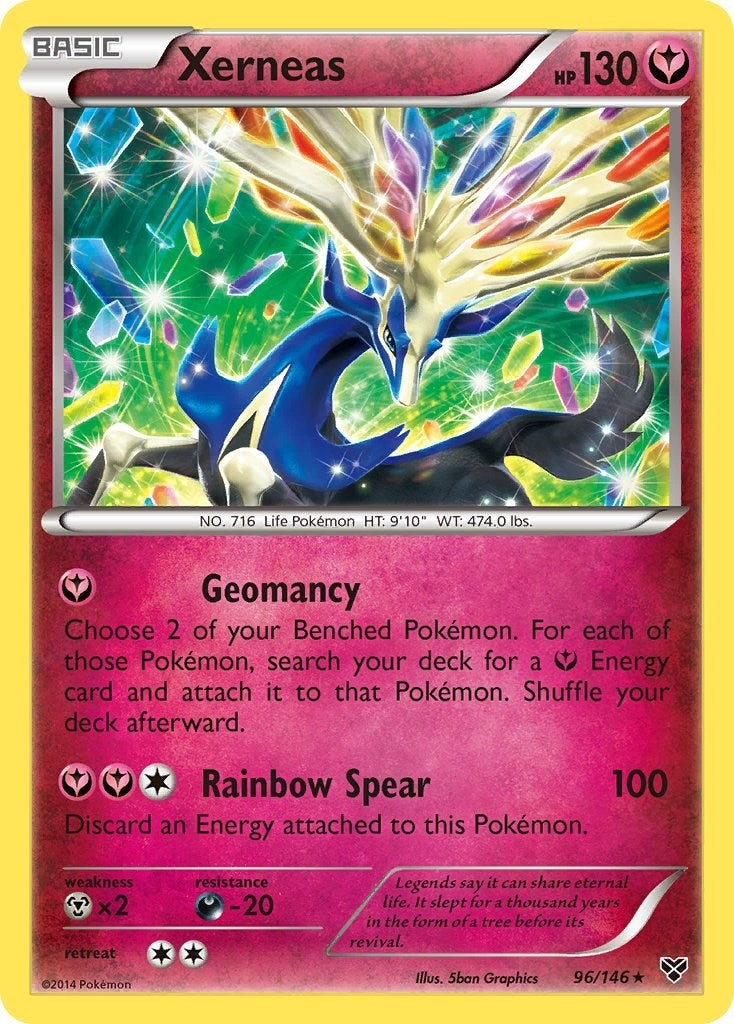 Image for Xerneas (96/146) (XY Base Set) (XY) - Pokemon