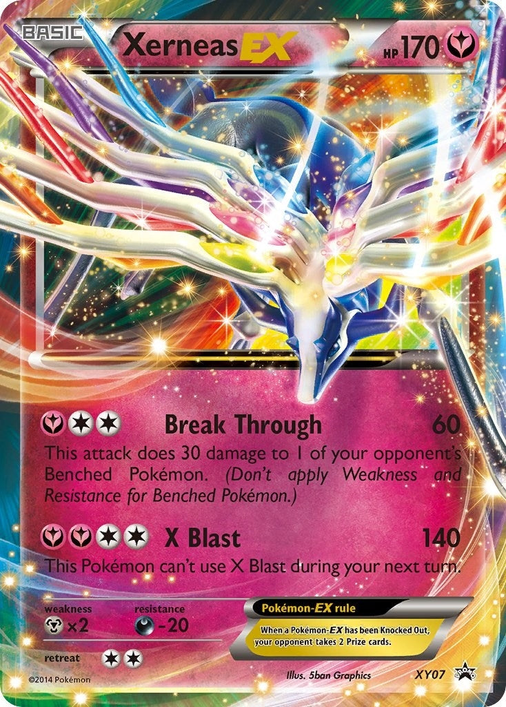 Image for Xerneas EX - XY07 (XY07) (XY Promos) (PR) - Pokemon