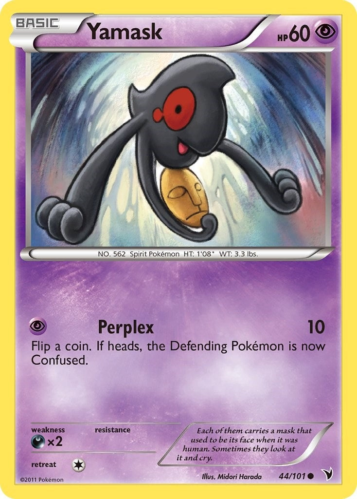 Image for Yamask (44) (44/101) (Noble Victories) (NVI) - Pokemon