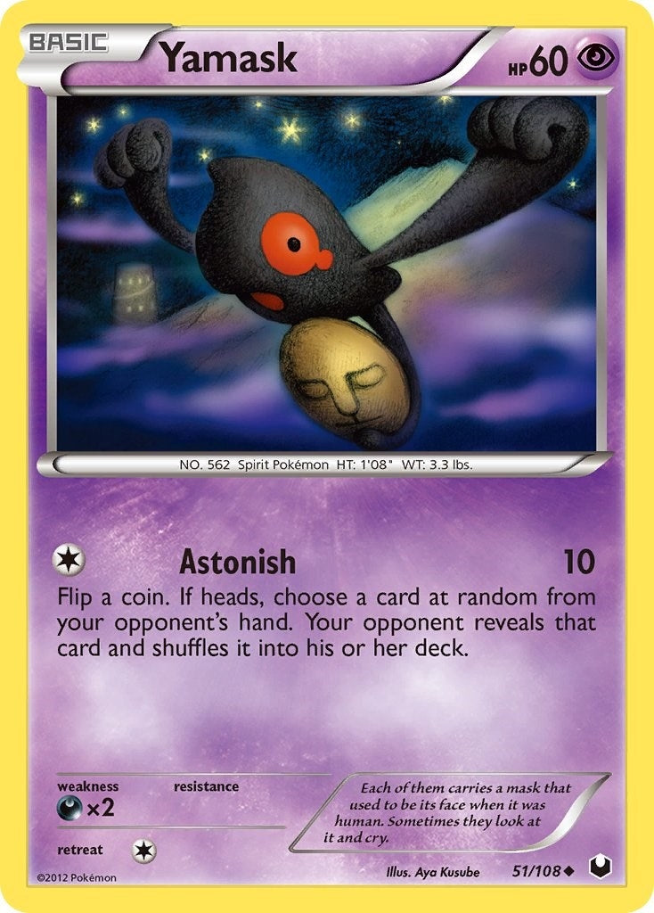 Image for Yamask (51/108) (Dark Explorers) (DEX) - Pokemon