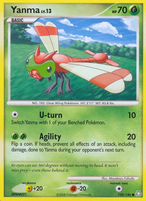 Image for Yanma (128/146) (Legends Awakened) (LA) - Pokemon