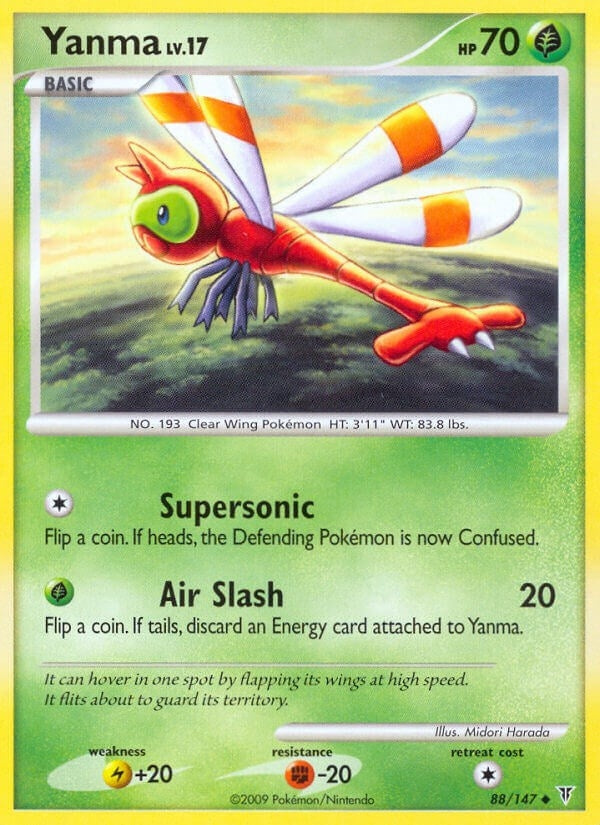 Image for Yanma (88) (Supreme Victors) (SV) - Pokemon