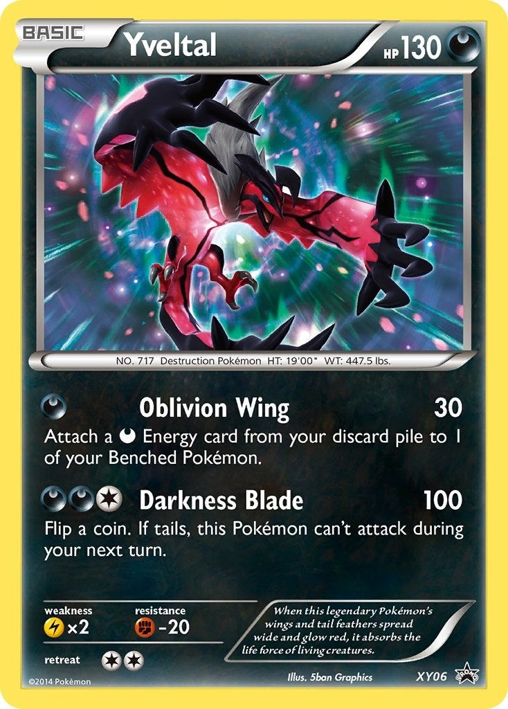 Image for Yveltal - XY06 (XY06) (XY Promos) (PR) - Pokemon