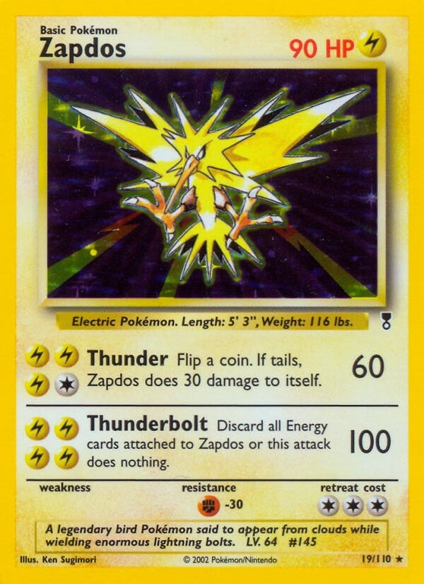 Image for Zapdos (019/110) (Legendary Collection) (LC) - Pokemon