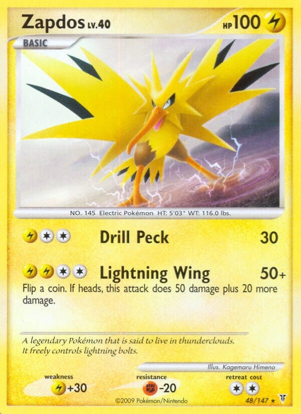 Image for Zapdos (48) (48) (Supreme Victors) (SV) - Pokemon