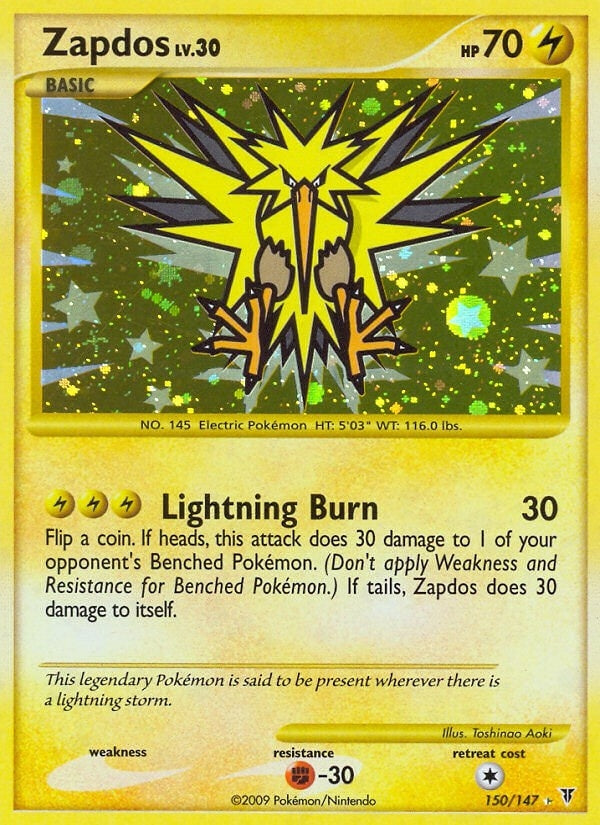 Image for Zapdos (150) (150) (Supreme Victors) (SV) - Pokemon