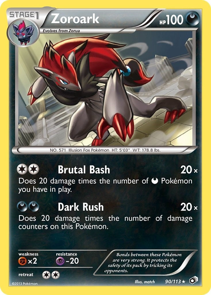 Image for Zoroark (90/113) (Legendary Treasures) (LTR) - Pokemon