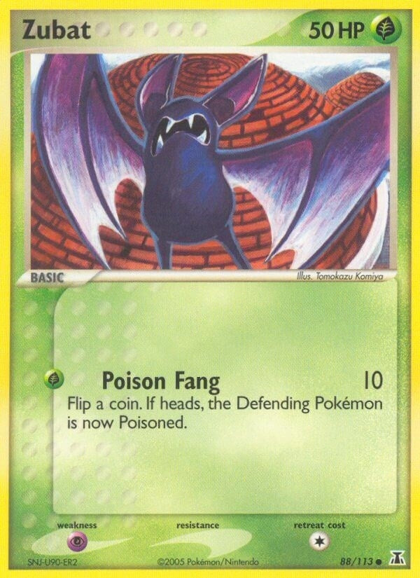 Image for Zubat (88/113) (EX Delta Species) (DS) - Pokemon
