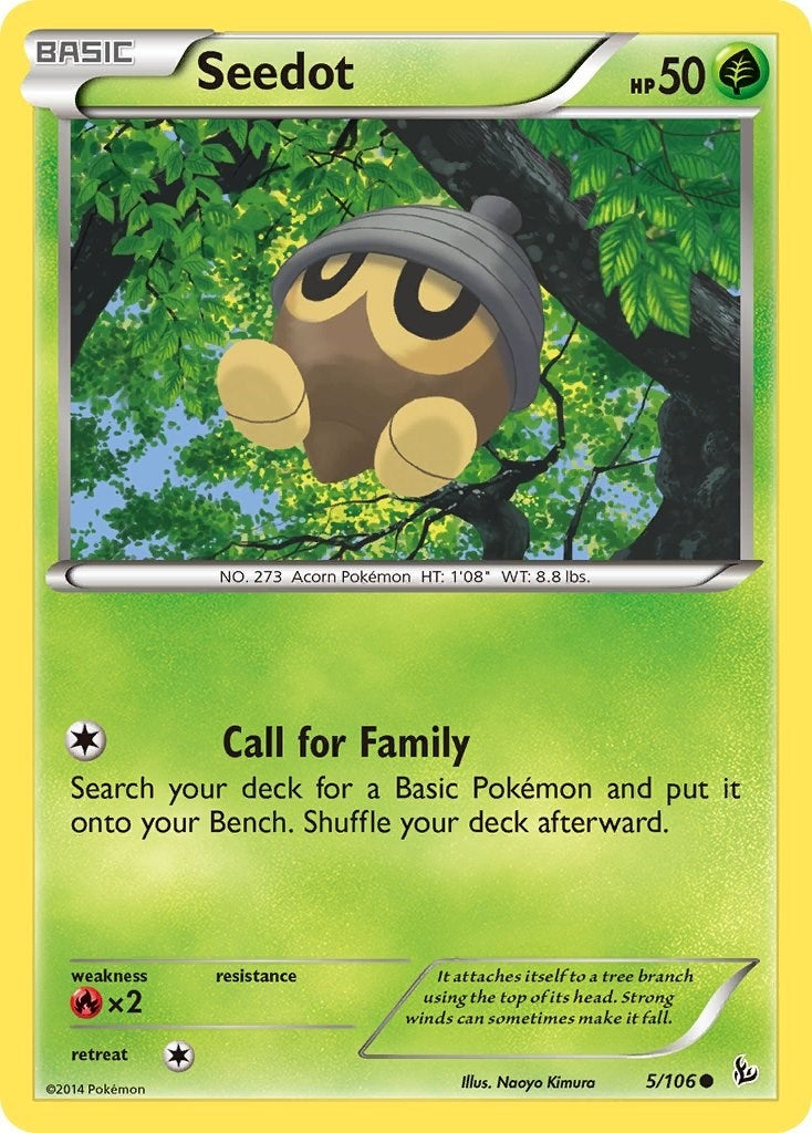 Image for Seedot (5/106) (XY - Flashfire) (FLF) - Pokemon