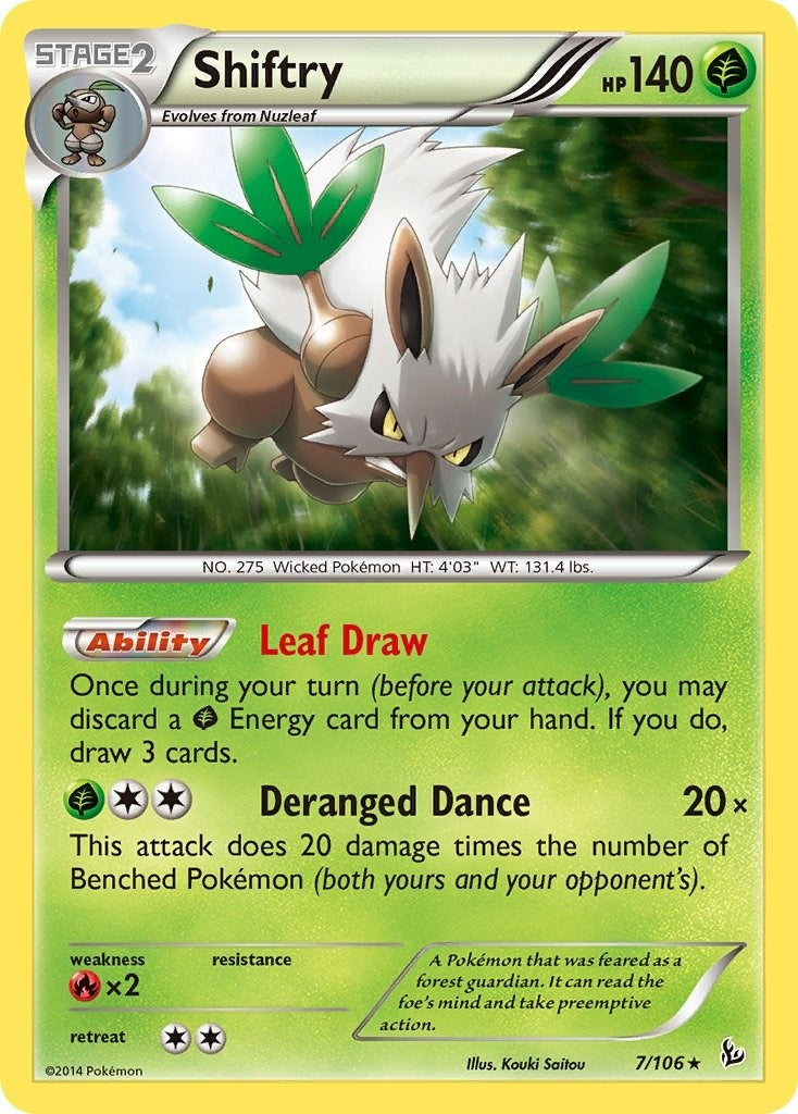 Image for Shiftry (7/106) (XY - Flashfire) (FLF) - Pokemon