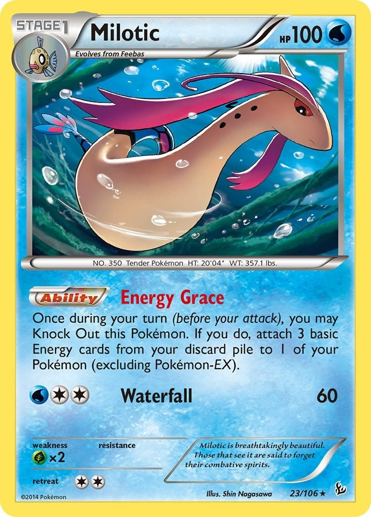 Image for Milotic (23/106) (XY - Flashfire) (FLF) - Pokemon