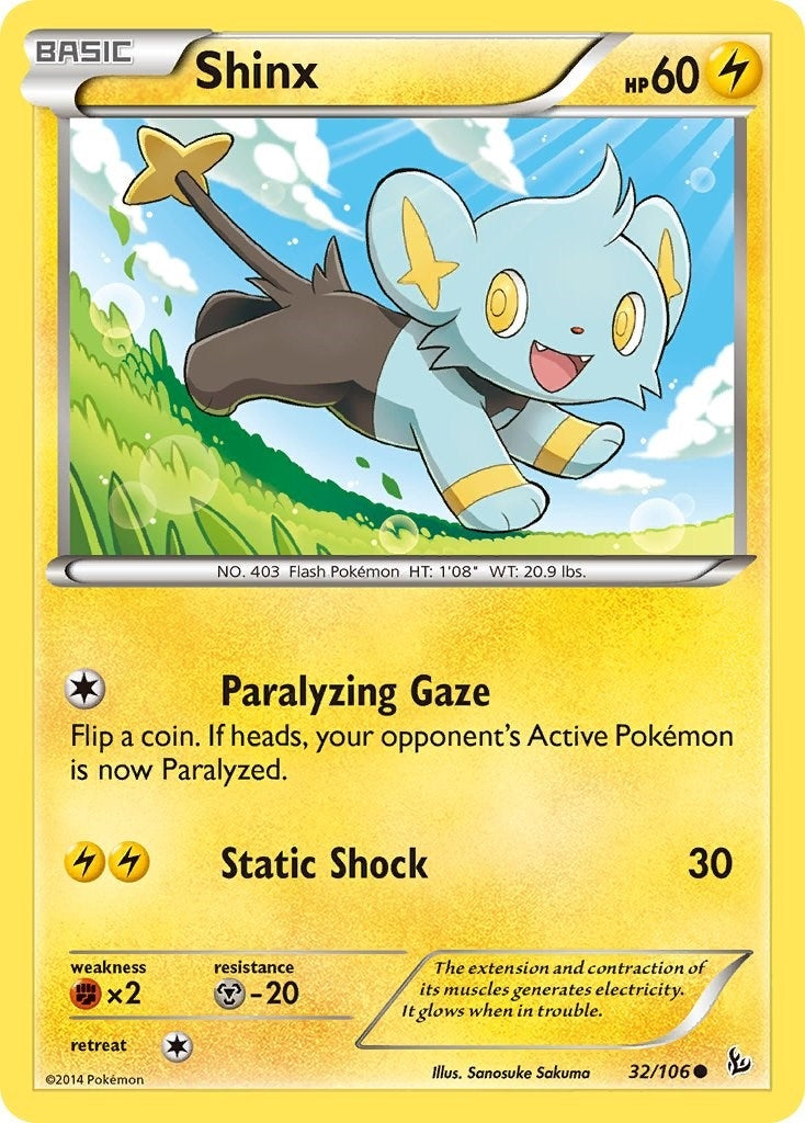 Image for Shinx (32/106) (XY - Flashfire) (FLF) - Pokemon