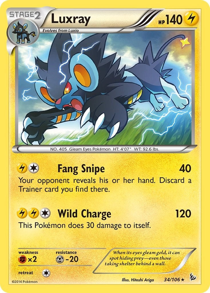 Image for Luxray (34/106) (XY - Flashfire) (FLF) - Pokemon