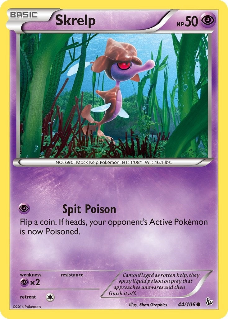 Image for Skrelp (44/106) (XY - Flashfire) (FLF) - Pokemon