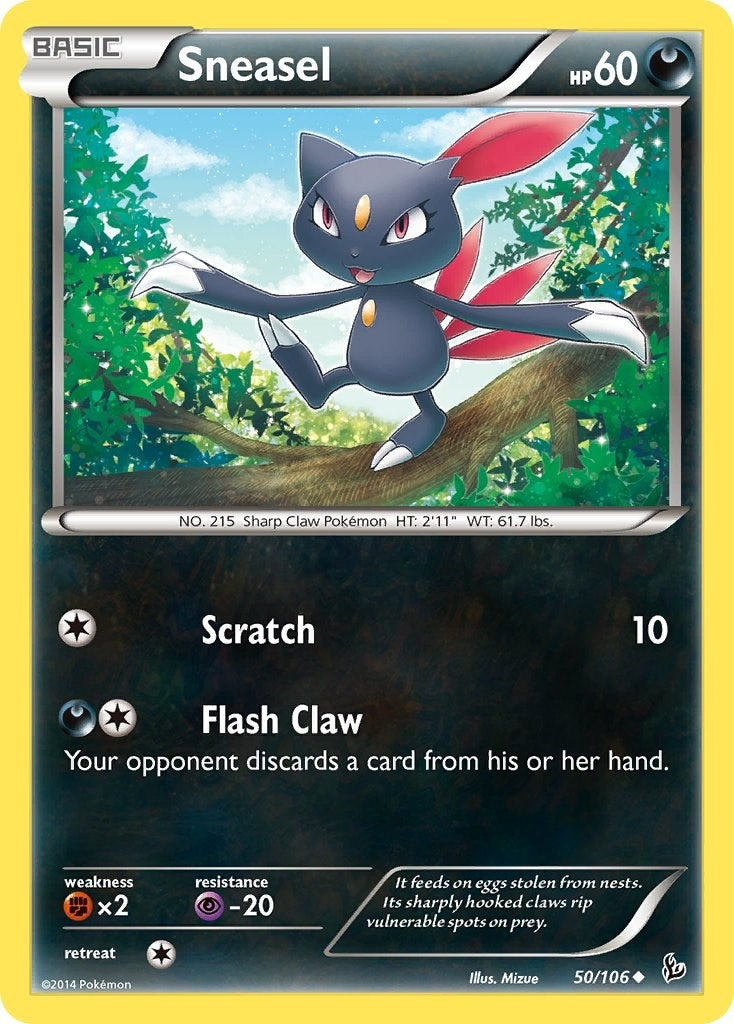 Image for Sneasel (50) (50/106) (XY - Flashfire) (FLF) - Pokemon